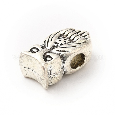 Сплавочные овальные бусины тибетского стиля &nbsp;PALLOY-P293-107AS-1