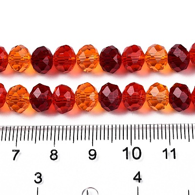 Прозрачные стеклянные бусины&nbsp;X-GLAA-T023-08D-1