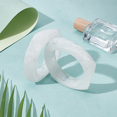 2шт. браслеты из смолы&nbsp;BJEW-UN0001-74-1