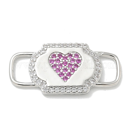 Стойка покрытие латунь микропаве прозрачный и орхидея кубический цирконий сердце маска соединительные подвески KK-L224-065P-1