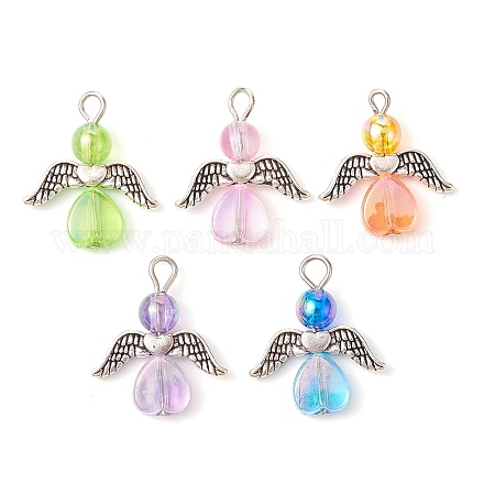 Акрил с подвесками из сплава PALLOY-JF02418-02-1