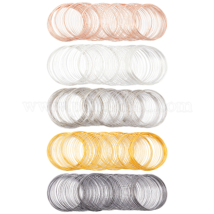 500шт. 5-х цветная стальная проволока с эффектом памяти FIND-SP0002-10-1