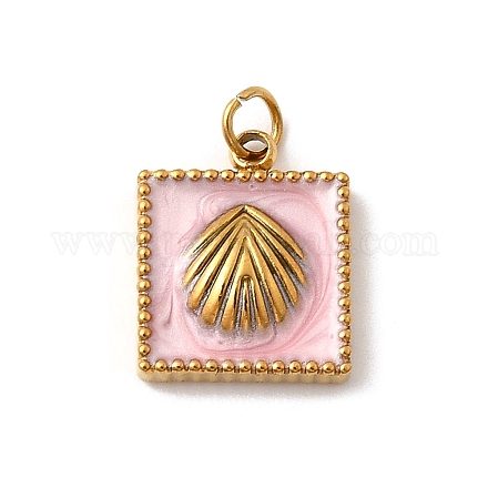 Подвески из эмалированной нержавеющей стали 304 STAS-B093-09G-02-1