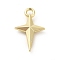 Rack Plating Alloy Pendants, Cadmium Free & Lead Free, Star Charms, Light Gold, 15.5x10x3mm, Hole: 1.2mm