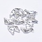Alloy Pendants, Lead Free & Cadmium Free & Nickel Free, Horse Head, Antique Silver, 25x20x3mm, Hole: 3mm