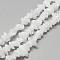 Natural Crackle Quartz Crystal Beads Strands, Chip, 6~18x4~10x4~8mm, Hole: 1mm, about 92pcs/strand, 15.7 inch