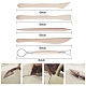 23pcs / set керамическая керамическая модель глины для домашнего ремесла TOOL-BC0007-01-5