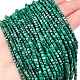 Природного малахита бисер нитей&nbsp;LS-G-C009-B24-01-1