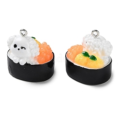 Непрозрачные подвески из искусственной смолы&nbsp;RESI-P031-A03