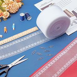 Нейлоновая лента для штор на крючке&nbsp;DIY-WH0569-64