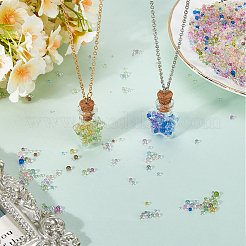 15 цвет 3d нейл-арт стеклянные мини-шарики&nbsp;MRMJ-SC0002-29