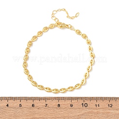 Браслеты из латунной цепочки для женщин&nbsp;BJEW-C140-13G