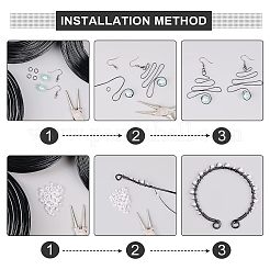 Круглый анодированный алюминиевый провод&nbsp;AW-NB0001-01C-B