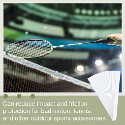 50 шт. прозрачный пластиковый защитный чехол для ракетки для бадминтона&nbsp;FIND-BC0019-28