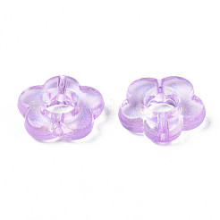 Прозрачные акриловые бусины&nbsp;X-OACR-S028-140