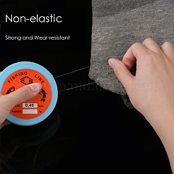 Тема нейлоновая проволока прозрачный рыбалка&nbsp;EC-L001-0.4mm-01