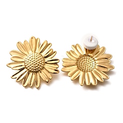 Серьги-гвоздики из нержавеющей стали 304&nbsp;EJEW-G422-03G