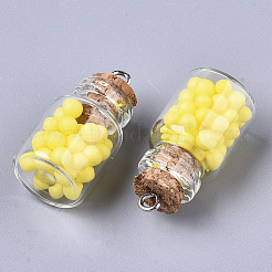 Подвеска для бутылок из стекла&nbsp;LS-GLAA-N037-01I