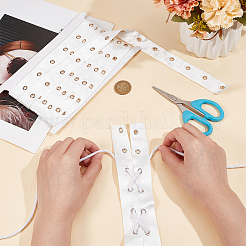 Лента из полиэстера с узором «елочка»&nbsp;DIY-WH0430-825G