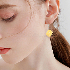 40 шт. подвески из двухцветной прозрачной/матовой акриловой эмали&nbsp;TACR-SC0002-69