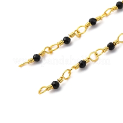 Цепи латуни ожерелье материалы&nbsp;KK-K337-13G-05