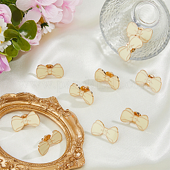 16 шт. эмалевые булавки с бантом&nbsp;JEWB-FH0002-01B