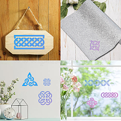 Трафареты для штампов из нержавеющей стали&nbsp;DIY-WH0238-135