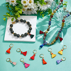 Маркеры для подвесок с кисточками из нейлоновой нити&nbsp;HJEW-AB00492