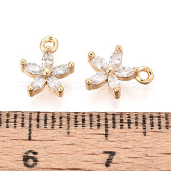 Латунь подвески циркония кубической&nbsp;X-KK-S348-435