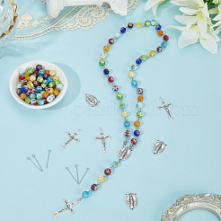 Наборы для самостоятельного изготовления четок из бусин&nbsp;DIY-SC0031-64