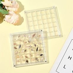 36 магнитная акриловая коробка для хранения с крышкой&nbsp;AJEW-YWC0009-003
