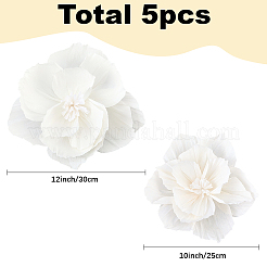 1 пакетик искусственных цветов из гофрированной бумаги&nbsp;DIY-SC0032-64A