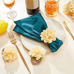 12 шт. плетеные джутовые кольца для салфеток&nbsp;DJEW-CP0001-43