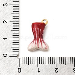 Подвески из нержавеющей стали 304 с эмалью&nbsp;STAS-P431-42G-02