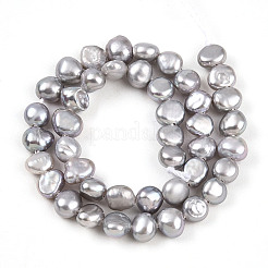 Нити из натурального культивированного пресноводного жемчуга&nbsp;PEAR-N014-03J