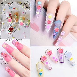 Кабошоны для ногтей из смолы&nbsp;AJEW-CJC0009-1