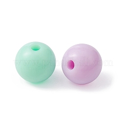 Непрозрачные акриловые бусины&nbsp;MACR-YW0002-76