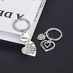 2шт брелок из сплава 2 стилей&nbsp;KEYC-HY0001-03