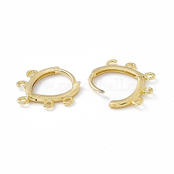 Латунная фурнитура для хооп серег&nbsp;X-KK-A172-31G