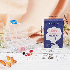 176 шт. набор для самостоятельного изготовления сережек на тему Хэллоуина&nbsp;DIY-SC0014-72