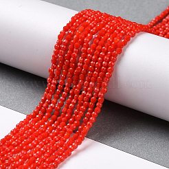 Стеклянные бусины из имитации нефрита&nbsp;LS-GLAA-H021-02-06