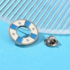 Эмалевые значки на тему морского путешествия&nbsp;LS-JEWB-M048-04B