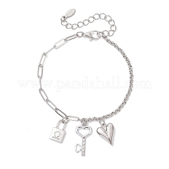 Сплав подвески браслеты&nbsp;BJEW-JB12747