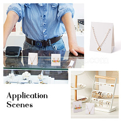 Складные бумажные карточки для демонстрации ювелирных изделий&nbsp;CDIS-TA0001-27B