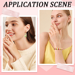 80 шт. Непрозрачные акриловые бусины&nbsp;OACR-SP0001-43