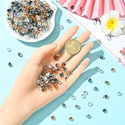 50 шт. Гальванические стеклянные бусины&nbsp;EGLA-YW0005-40A