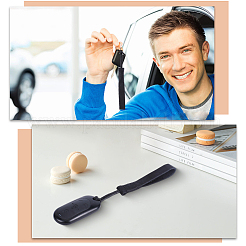 2 шт. брелок для ключей из коровьей кожи&nbsp;AJEW-CL0001-80A