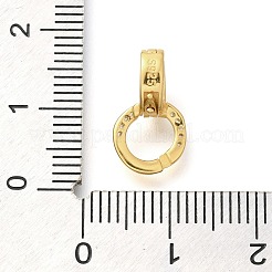 925 серебряная застежка-замочек «Твистер» с микропаве и кубическим цирконием.&nbsp;STER-U006-10G