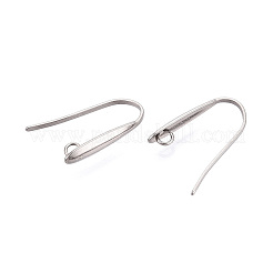 Крючки для сережек из нержавеющей стали марки 304&nbsp;LS-X-STAS-K182-24P