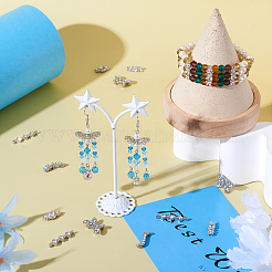 Проставки из сплава со стразами и кристаллами&nbsp;ALRI-KS0001-01P